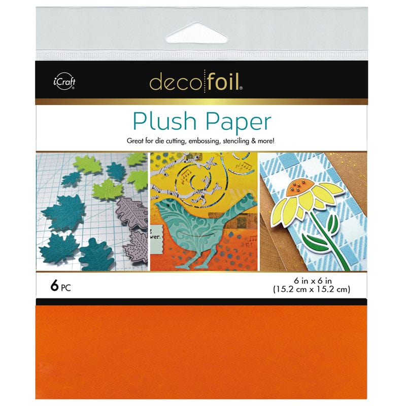 Therm O Web Deco Foil Plush Paper, Orange Glow 5677