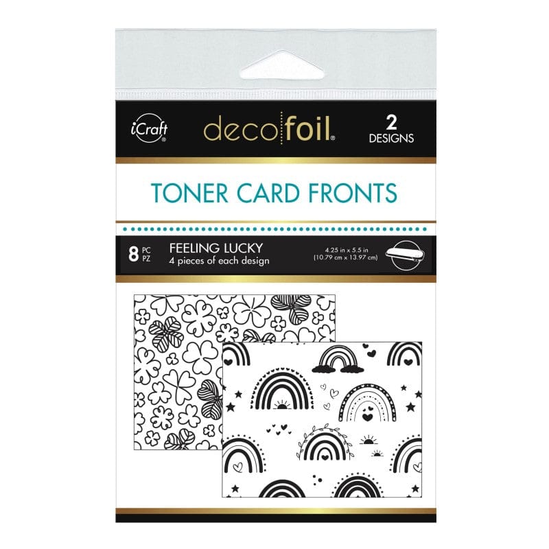 Therm O Web Deco Foil Toner Card Fronts - Feeling Lucky