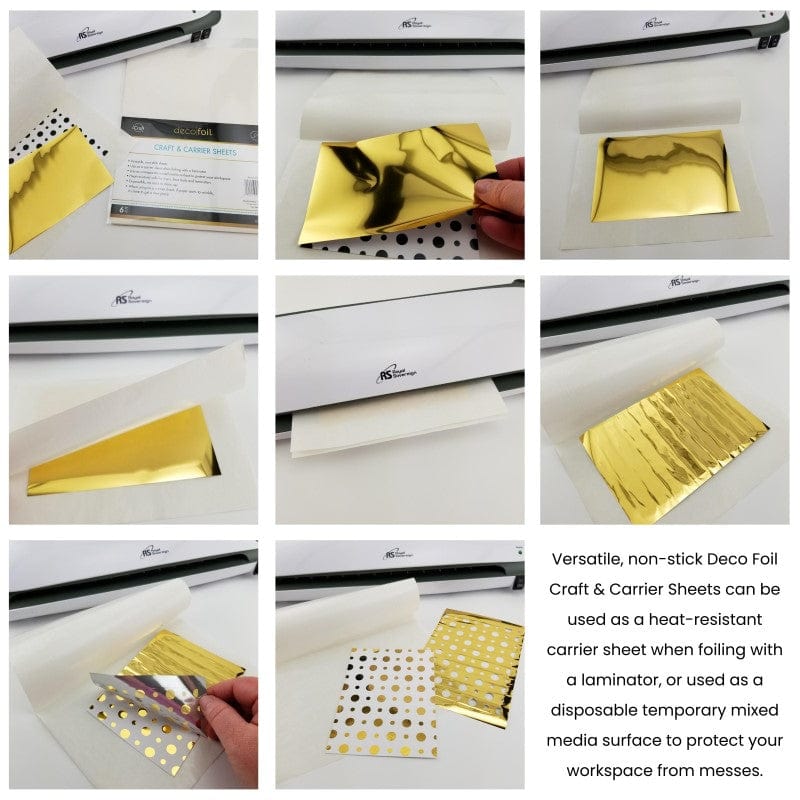 Deco Foil Hot Melt Transfer Adhesive Sheets –