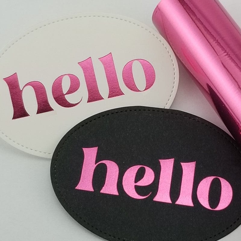 Deco Foil Hot Foil Roll 5 in x 15 ft - Ballet Slipper (NOT FOR USE