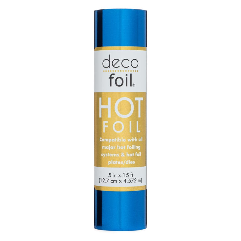 Therm O Web Deco Foil Hot Foil Roll 5 in x 15 ft - Sapphire Blue 5655