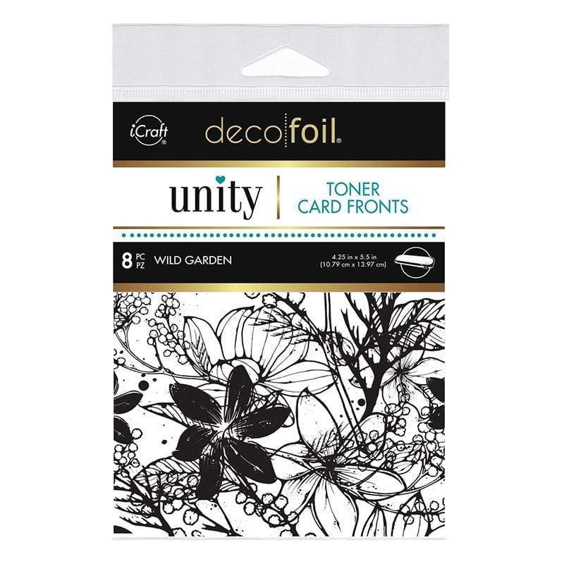 Therm O Web Deco Foil Toner Card Fronts by Unity, Wild Garden 19074