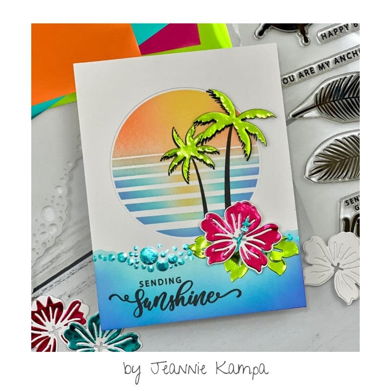 Gina K. Designs for Therm O Web Card Kit, Tropical Sunshine