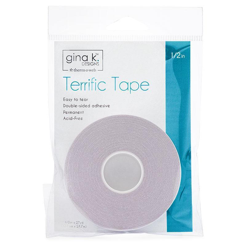 Therm O Web Gina K. Designs Terrific Tape, 1/2" 18116