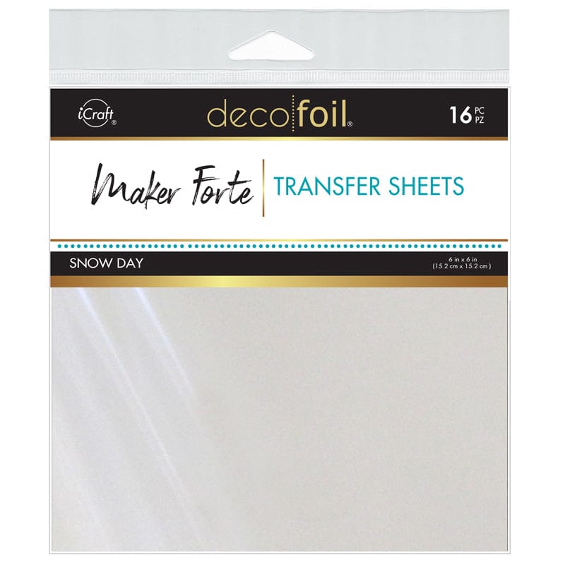Therm O Web Maker Forte Foil Transfer Sheets, Snow Day 19099