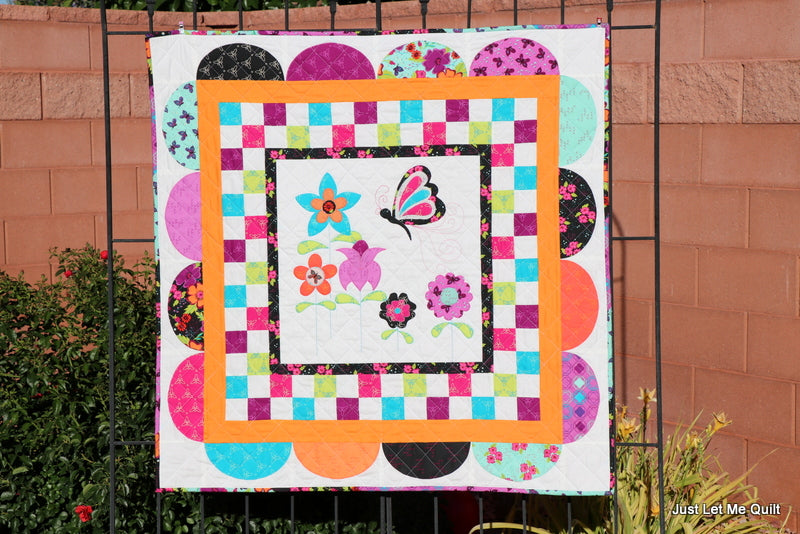 Wings of a Butterfly Quilt with HeatnBond by Carol Swift