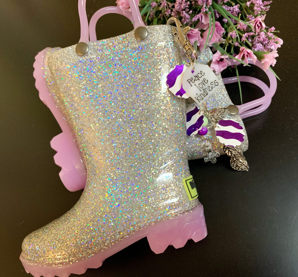 Peace, Love and Kindness Birthday Boots with Laura Kelly