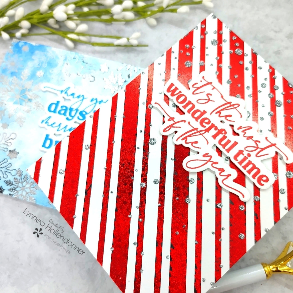 Christmas Cards with Deco Foil Toner Sheets