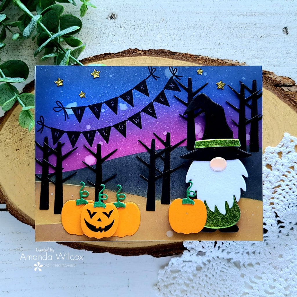 Gnome for the Holidays Festive Fall Halloween Cards