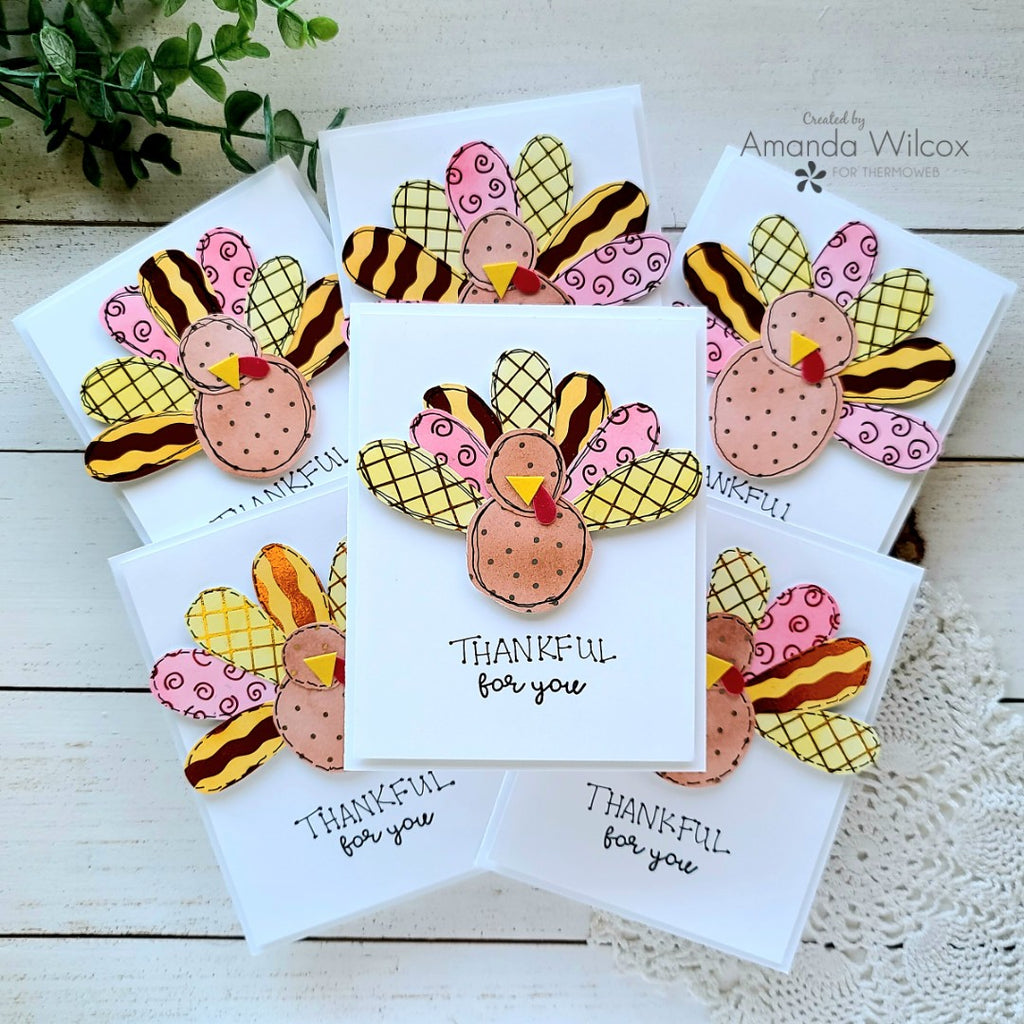 Thankful For You Cards with Laura Kelly Designs