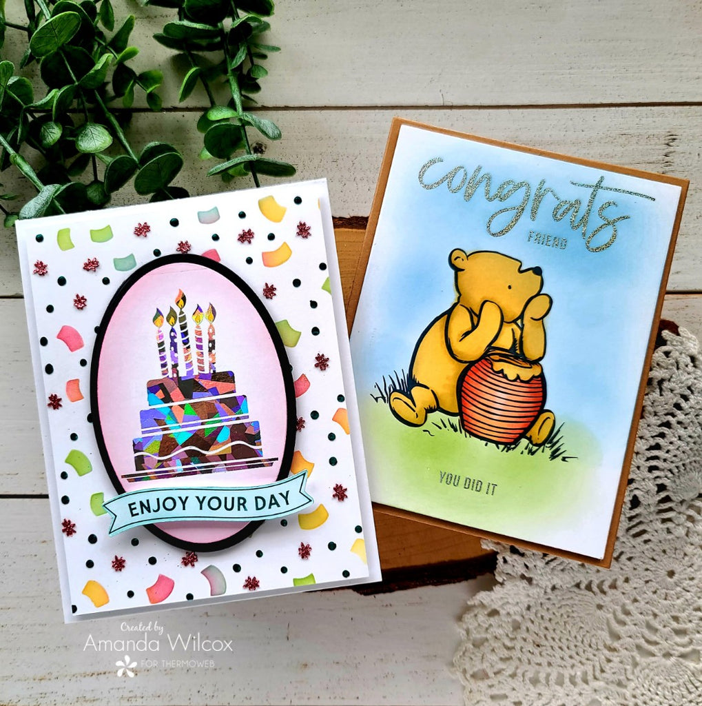 Deco Foil Adhesive Transfer Release Day with Gina K and Unity