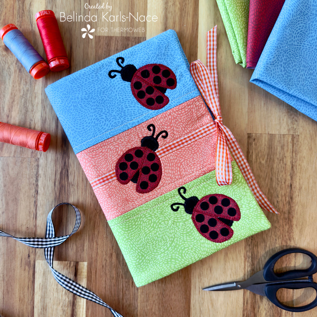 On-the-Go Stitching Portfolio featuring HeatnBond