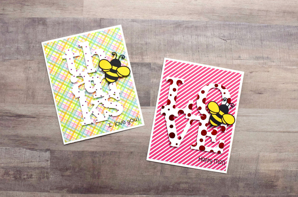 Thanks Bee To You Cards with Laura Kelly & Bee Fabric Travel Pouch