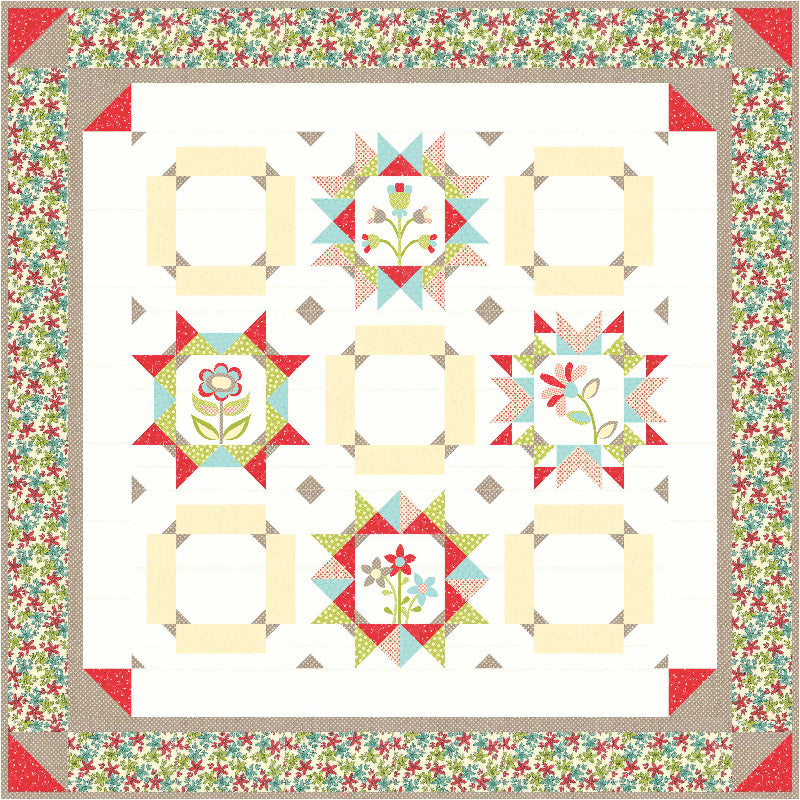 New Free Quilt Block of the Month Patterns!