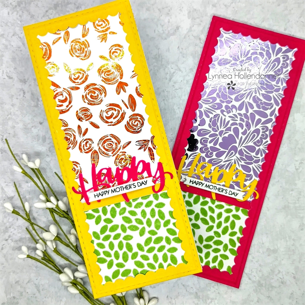 Vibrant Mother's Day Cards with Deco Foil Flock