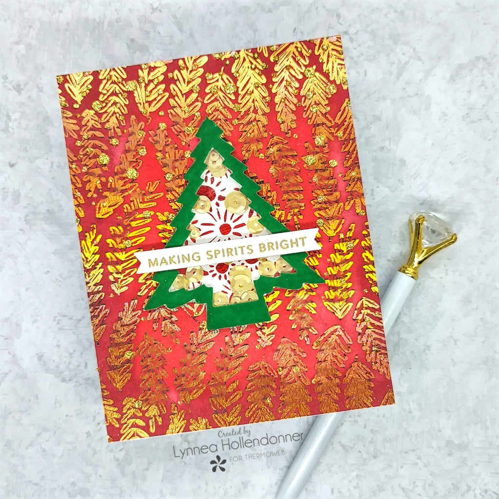 Christmas Card with Brutus Monroe and Deco Foil