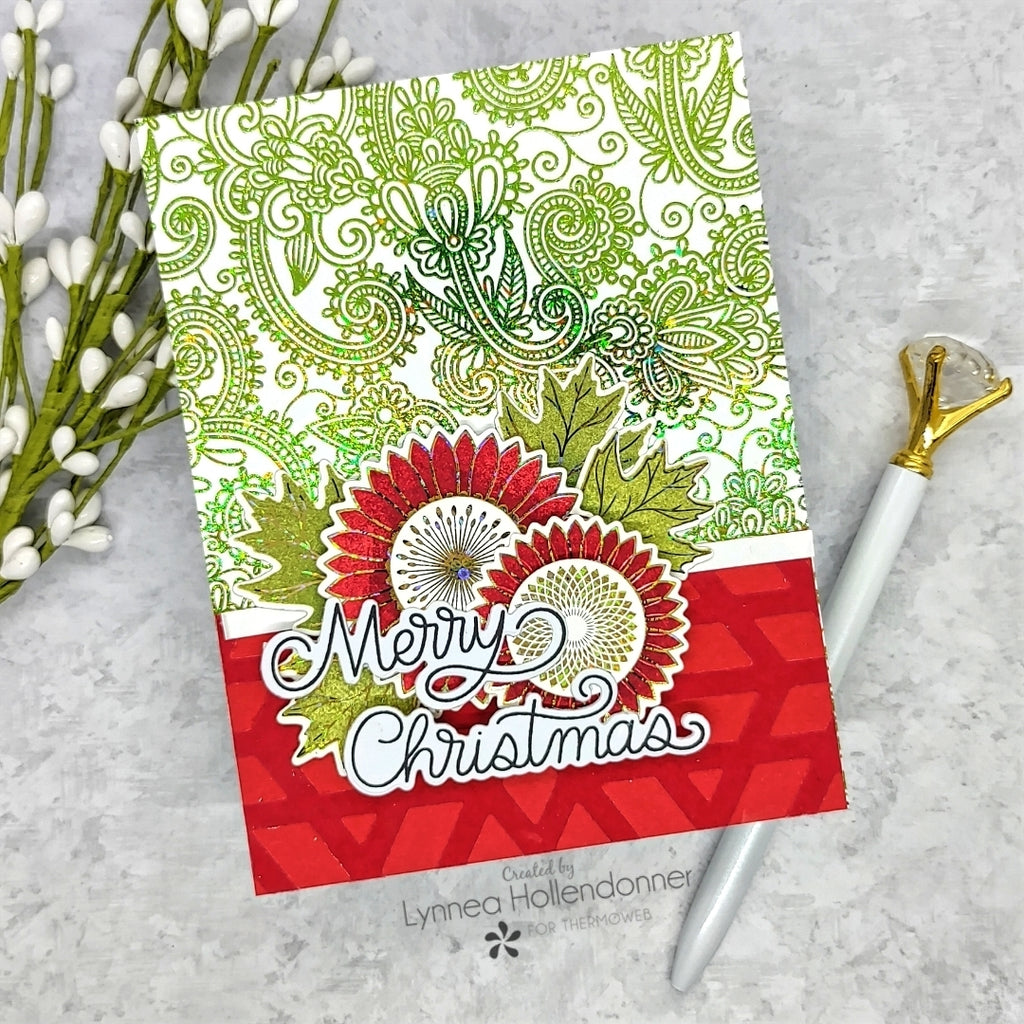 StampnFoil Holiday Card with Gina K. Designs