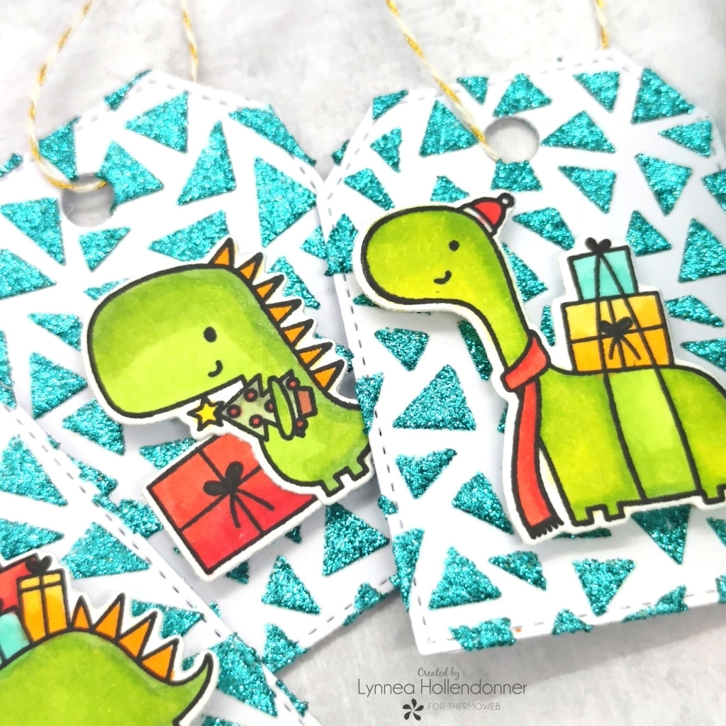 Live with Lynnea (and Jax!) Kids Ornaments with Glitz