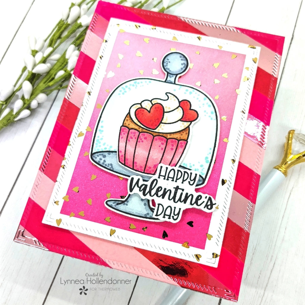 YouTube Live Sweet Treats Card with Toner Sheets and Flock