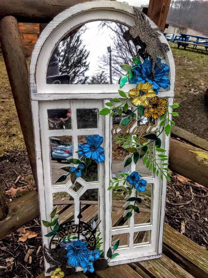 Fairy Dust Magic Mixed Media Window