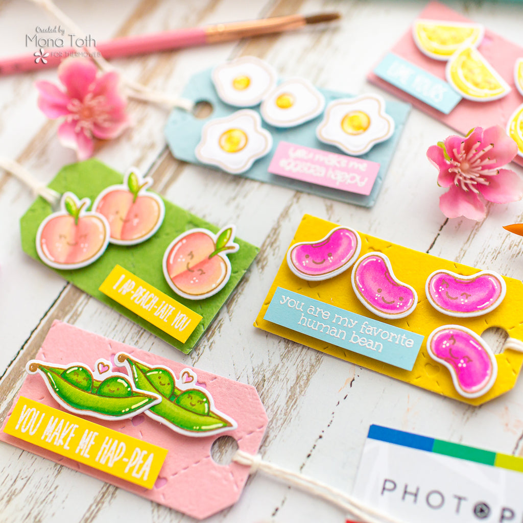 PUNny Valentine Gift Tags With Deco Foil Flock