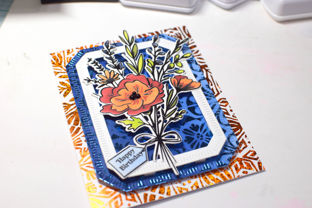 Creating colorful cards with Artsy Prints Toner Card fronts