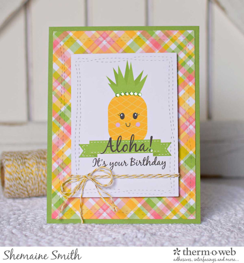 Digital Print Pineapple Cards with Gina K Designs