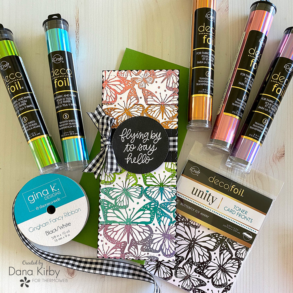 Slimline Card with Unity and Deco Foil