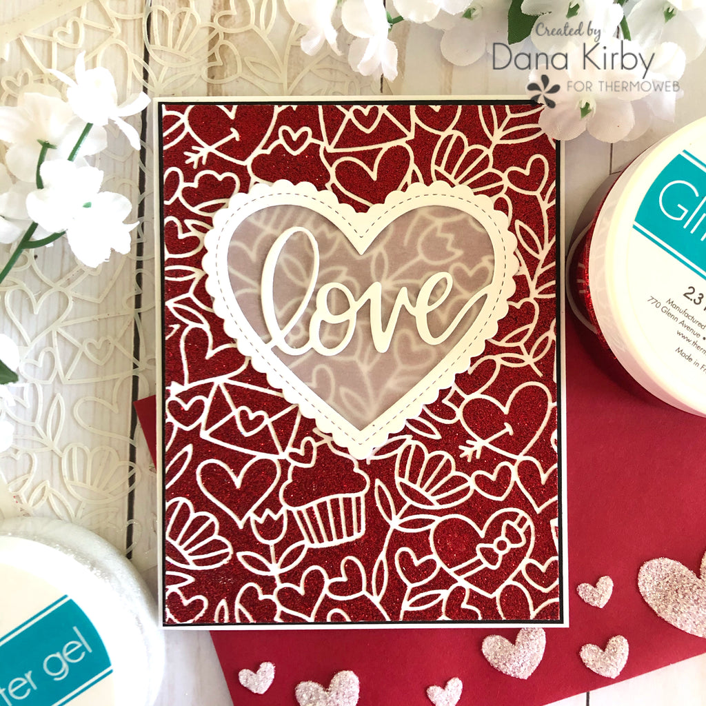 Valentine Love Letter with Envelope