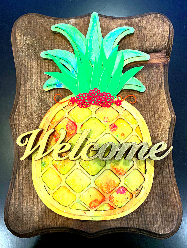 Welcome Pineapple with Rina K. Designs Electro-Pop Neons