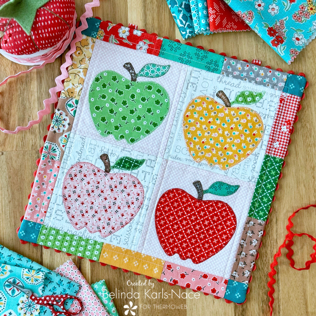 Freshly Picked Mini Quilt featuring HeatnBond