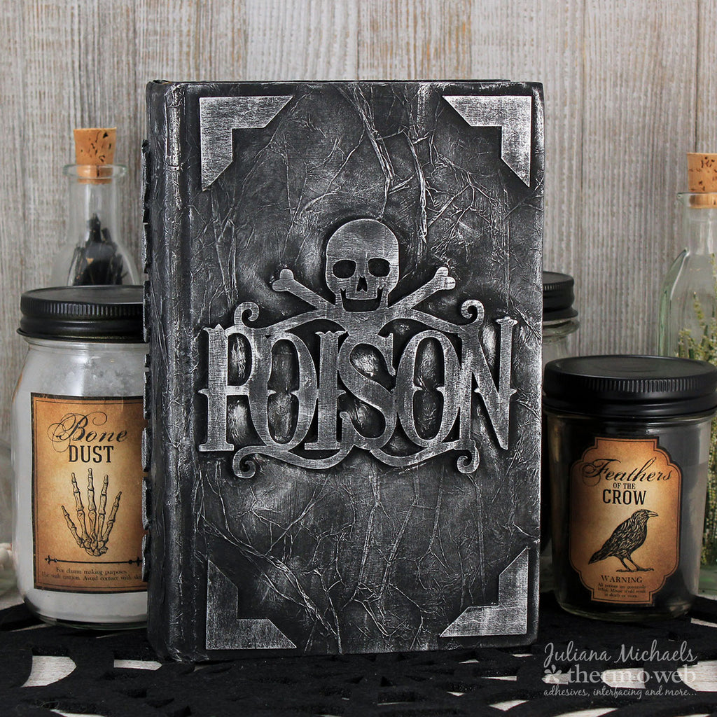 Spooky Altered Halloween Potions Book