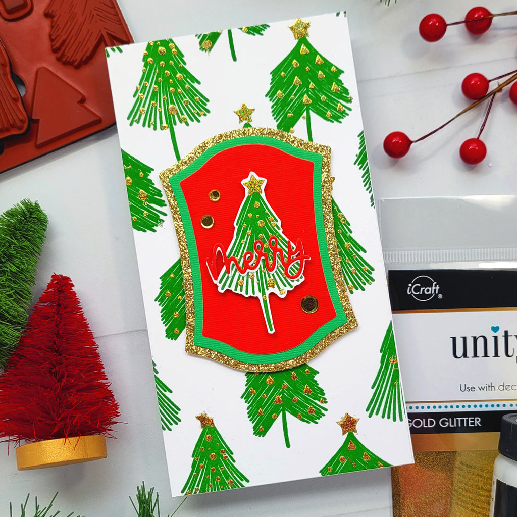 One Stamp, Two Ways: Holiday Card Inspiration with the Ornamental Pines Bundle