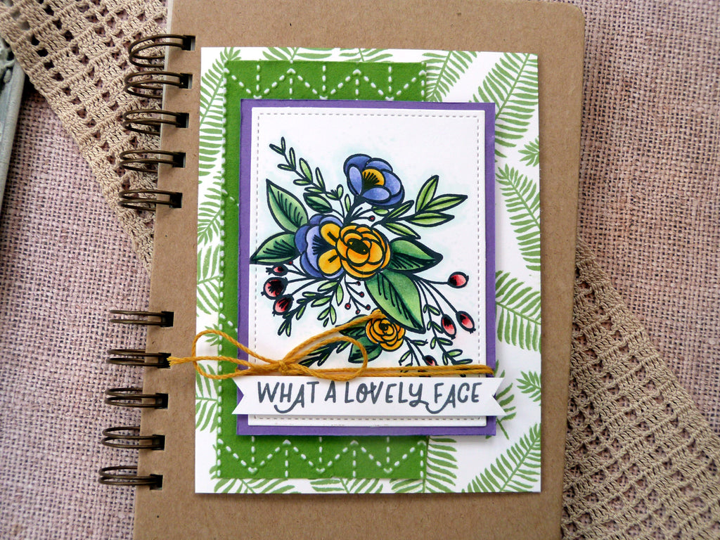 Deco Foil Flock Fun with Ink Road Stamps