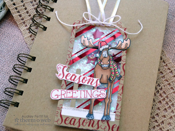 Joy Clair Week - Holiday Christmoose Cards and Gift Tag