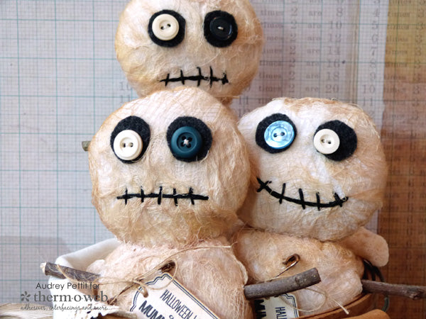 Halloween Mummy Kisses with StitchnSew Fleece