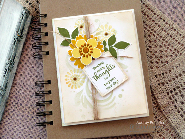 Sunny Thoughts with New Gina K Designs StampnStencil
