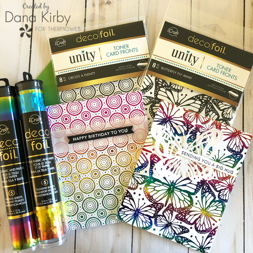 Deco Foil for Unity Stamps NEW Card Fronts