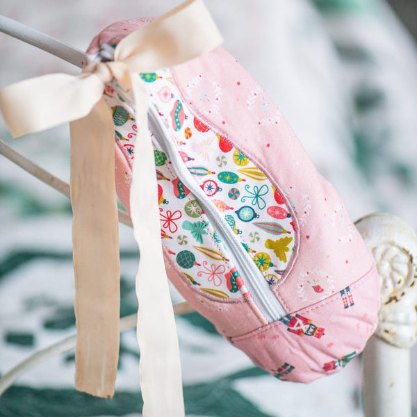 Nutcracker Tradition Ballet Slipper Pouch