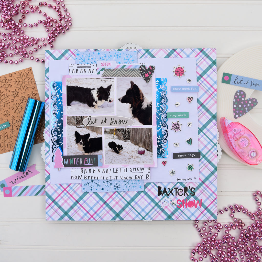 Two Ways to HOT Foil Snowflakes Two Ways with Deco Foil Hot Foils