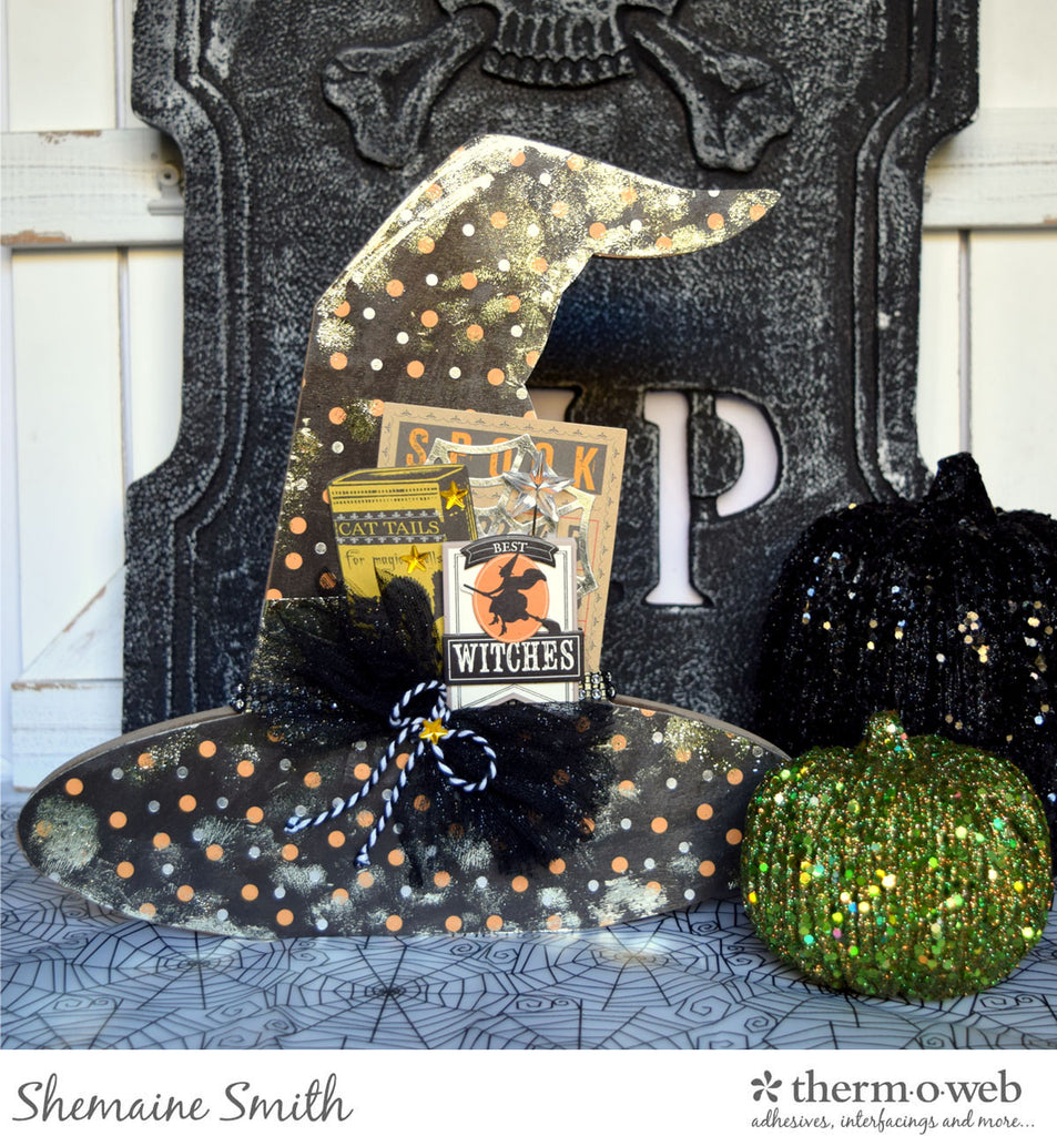 Halloween Home Decor with Rebekah Meier Mixed Media Products