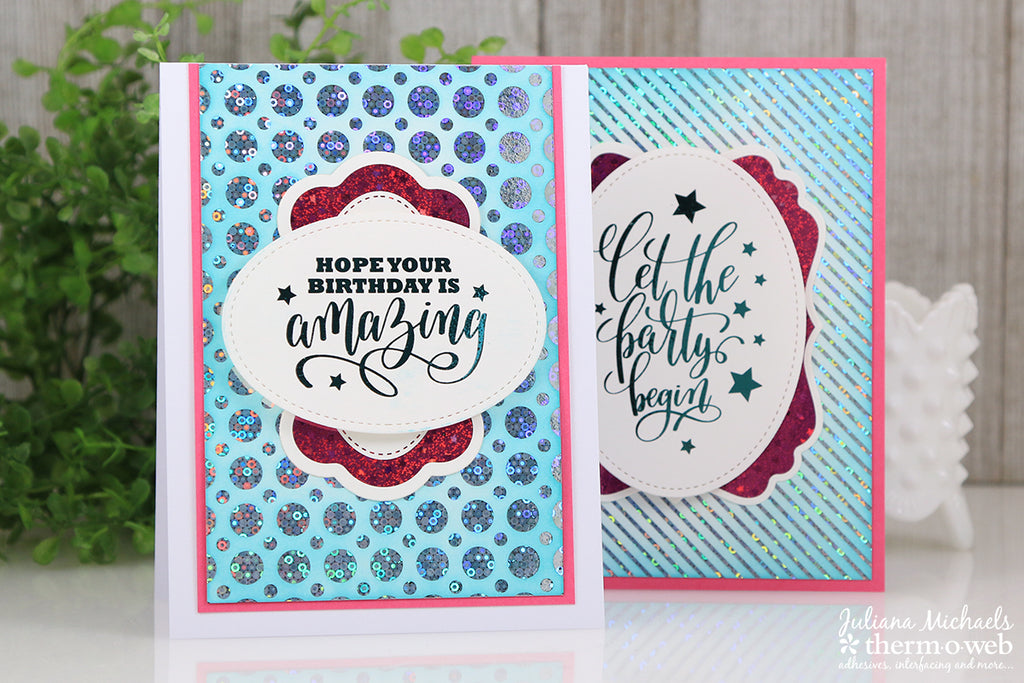 Foiled Birthday Cards with Gina K. Designs