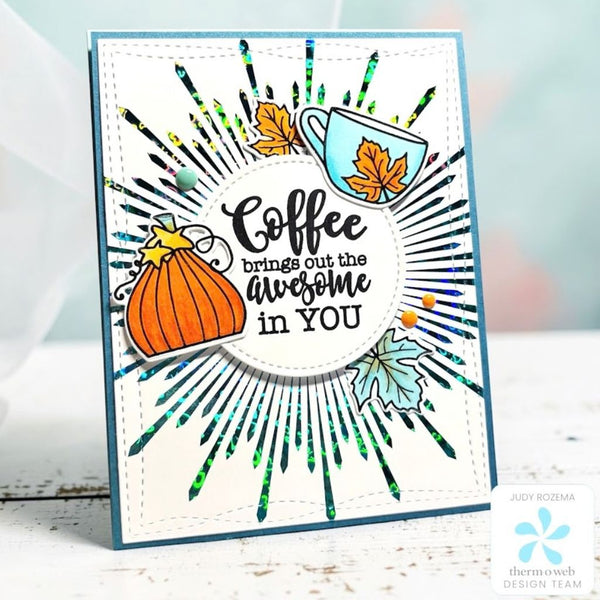 Coffee Card for the Coffee Loving Papercrafters Blog Hop