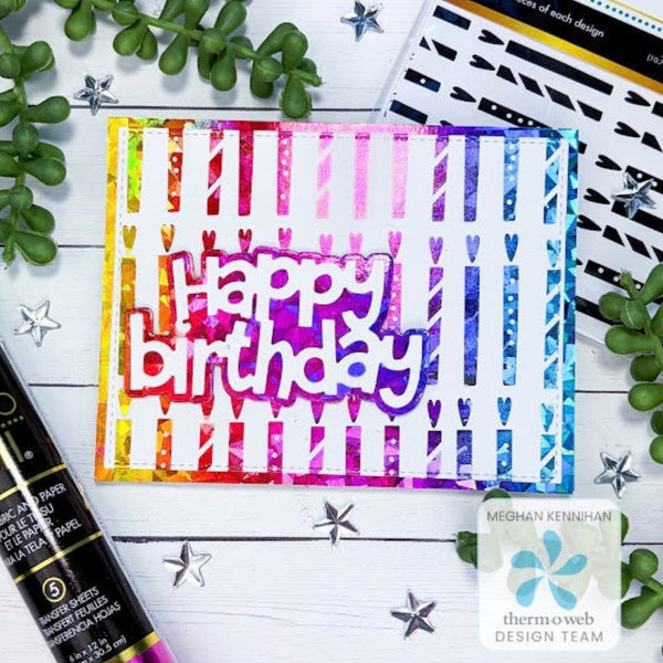 Foiled Up Fabulousness with Deco Foil Toner Sheets