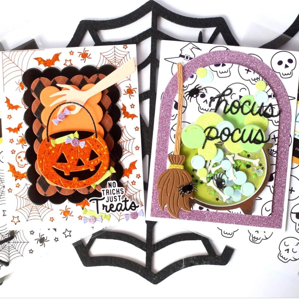 Halloween Fun with NEW Toner Card Fronts & Foils