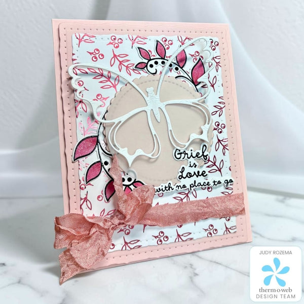 Sympathy Card with Deco Foil