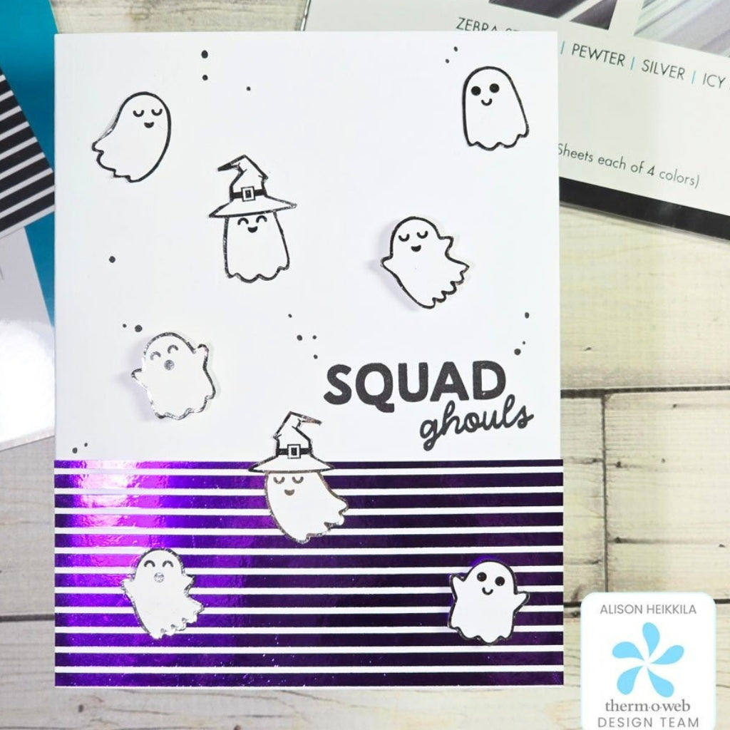 Squad Ghouls with Deco Foil and Gina K. Designs Foil-Mates