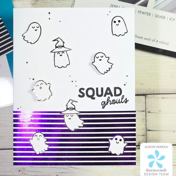 Squad Ghouls with Deco Foil and Gina K. Designs Foil-Mates