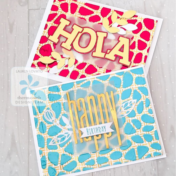 Double Foiling with Foil Mates and Transfer Gel Duo