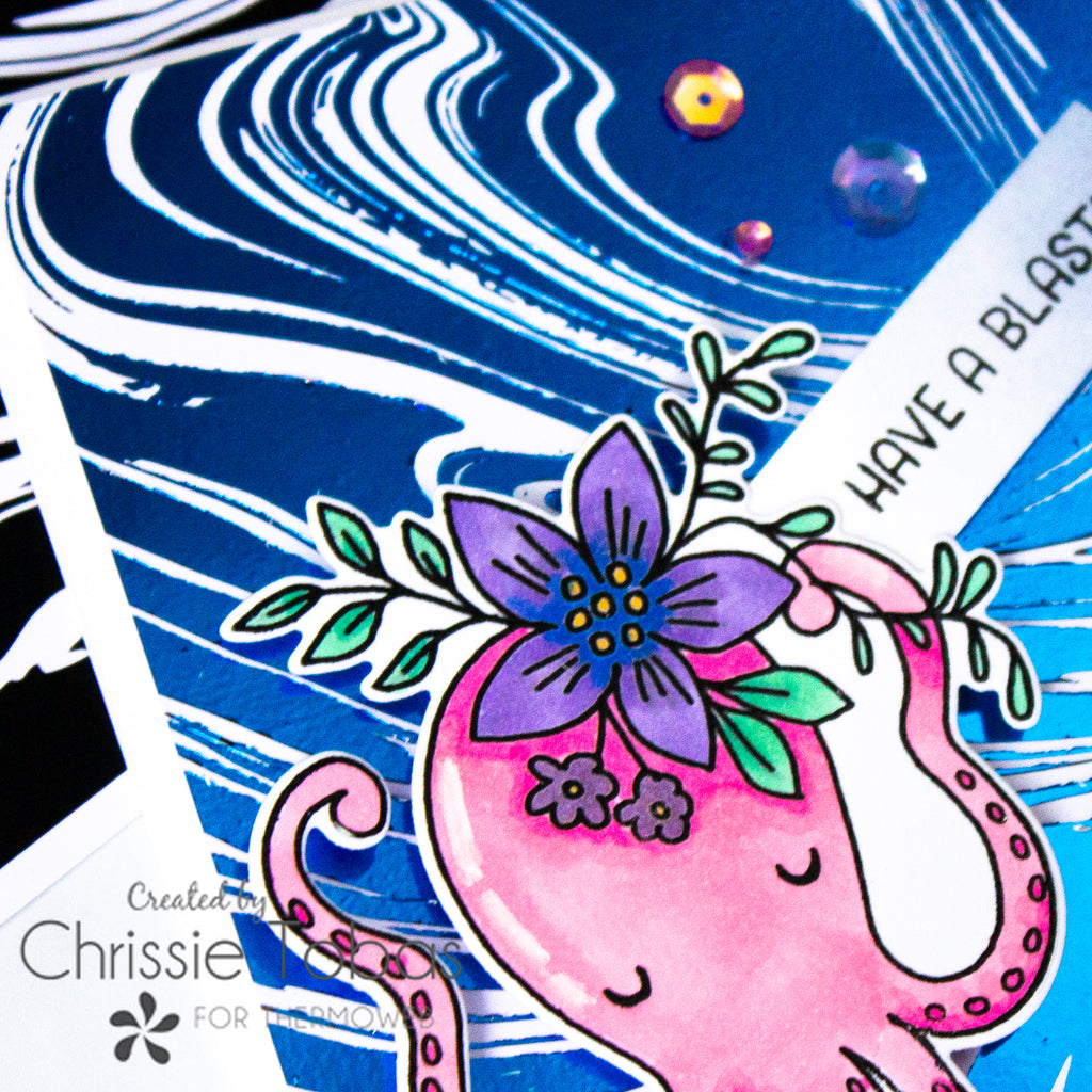 Bon Voyage! Card with Brutus Monroe Toner Sheets